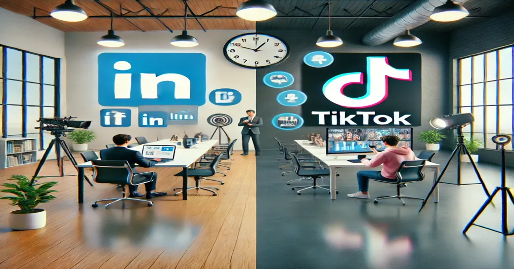 Navigating LinkedIn and TikTok: Two Platforms, Two Strategies, One Goal